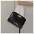 Borsa a Spalla Gancini Chain in Pelle Nera Oro Auth 128664 di Salvatore Ferragamo - vista 20