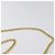 Borsa a Spalla Gancini Chain in Pelle Nera Oro Auth 128664 di Salvatore Ferragamo - vista 8
