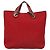 CHANEL Matelassé Kette Schultertasche Wolle 2-in-1 Rot CC Auth 127480 - Ansicht 2