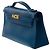Hermès Borsa HERMES Kelly Mini in Pelle Blu - 102783 - vista 5