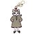 Gucci Llave Yuko Higuchi GG Supreme de PVC beige Auth 127737M - vista 2