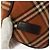 Burberry Nova Check Blue Label Tote Bag aus Canvas braun silber authentisch 129810 - Ansicht 10
