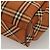 Burberry Nova Check Blue Label Tote Bag aus Canvas braun silber authentisch 129810 - Ansicht 14