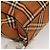 Burberry Nova Check Blue Label Tote Bag aus Canvas braun silber authentisch 129810 - Ansicht 15
