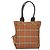 Burberry Nova Check Blue Label Tote Bag aus Canvas braun silber authentisch 129810 - Ansicht 2