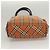 Burberry Nova Check Blue Label Tote Bag aus Canvas braun silber authentisch 129810 - Ansicht 5