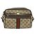 Borsa Sherry Line GG Supreme Web di GUCCI in PVC beige e oro 75 02 004 Auth BA3807 D'oro - vista 13
