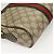 Borsa Sherry Line GG Supreme Web di GUCCI in PVC beige e oro 75 02 004 Auth BA3807 D'oro - vista 15
