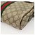 Borsa Sherry Line GG Supreme Web di GUCCI in PVC beige e oro 75 02 004 Auth BA3807 D'oro - vista 16