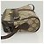 Borsa Sherry Line GG Supreme Web di GUCCI in PVC beige e oro 75 02 004 Auth BA3807 D'oro - vista 4