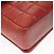 CHANEL Choco Bar Schultertasche aus Lammleder Rot Silber CC Auth BA3678 - Ansicht 14