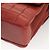 CHANEL Choco Bar Schultertasche aus Lammleder Rot Silber CC Auth BA3678 - Ansicht 15
