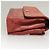CHANEL Choco Bar Schultertasche aus Lammleder Rot Silber CC Auth BA3678 - Ansicht 3