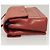 CHANEL Choco Bar Schultertasche aus Lammleder Rot Silber CC Auth BA3678 - Ansicht 4