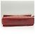 CHANEL Choco Bar Schultertasche aus Lammleder Rot Silber CC Auth BA3678 - Ansicht 5