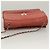 CHANEL Choco Bar Schultertasche aus Lammleder Rot Silber CC Auth BA3678 - Ansicht 6
