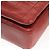 CHANEL Choco Bar Schultertasche aus Lammleder Rot Silber CC Auth BA3678 - Ansicht 9