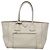 Prada Tote Bag aus Leder Weiß Silber Auth ep9305 - Ansicht 13