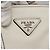 Prada Tote Bag aus Leder Weiß Silber Auth ep9305 - Ansicht 17