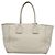Prada Tote Bag aus Leder Weiß Silber Auth ep9305 - Ansicht 2