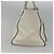 Prada Tote Bag aus Leder Weiß Silber Auth ep9305 - Ansicht 3