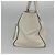Prada Tote Bag aus Leder Weiß Silber Auth ep9305 - Ansicht 4