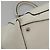 Prada Tote Bag aus Leder Weiß Silber Auth ep9305 - Ansicht 9