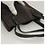 Céline CELINE C Macadam Canvas Handtasche Schwarz Silber Auth bs27937 - Ansicht 6