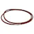 Hermès HERMES Laniere Bracelet Leather Brown Auth bs27243  - view 2