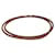 Hermès HERMES Laniere Bracelet Leather Brown Auth bs27243  - view 3