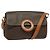 Céline Borsa a Spalla in Tela Macadam CELINE in Pelle PVC Marrone Oro Auth BA3852 D'oro