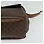 Céline Borsa a Spalla in Tela Macadam CELINE in Pelle PVC Marrone Oro Auth BA3852 D'oro - vista 14