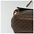 Céline Borsa a Spalla in Tela Macadam CELINE in Pelle PVC Marrone Oro Auth BA3852 D'oro - vista 9