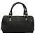 MCM Vicetos Logogram Borsa a Mano PVC 2in1 Nero Oro Auth 129547 D'oro - vista 2
