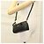 MCM Vicetos Logogram Borsa a Mano PVC 2in1 Nero Oro Auth 129547 D'oro - vista 21