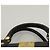 MCM Vicetos Logogram Borsa a Mano PVC 2in1 Nero Oro Auth 129547 D'oro - vista 8