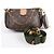 Borsa a tracolla Multi Pochette Accessoires Monogram Louis Vuitton Marrone - vista 2