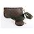 Borsa a tracolla Multi Pochette Accessoires Monogram Louis Vuitton Marrone - vista 4