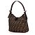 Fendi Braune Zucca Canvas Schultertasche - Ansicht 2