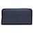 Louis Vuitton Epi Zippy Wallet Long Wallet M61873 Blue Leather  ref.2361543