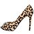 Le Silla Absatzschuhe Leopardenmuster Leder 40 Leopardenprint