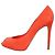 Décolleté Rene Caovilla in suede corallo