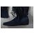 Botas de camurça azul Casadei com franjas - vista 13