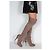 Le Silla Over-the-Knee Stretch Sock Boots Beige - Ansicht 3