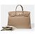 Hermès Borsa HERMES Birkin 40 in Pelle Grigia - 102798 Grigio - vista 2