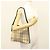 Burberry Borsa a spalla Nova Check in PVC Beige Argento Auth BA3813 - vista 22