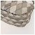 Borsa a Spalla Miu Miu in Pelle 2way Grigia Oro Auth yk18463 Marrone D'oro - vista 10
