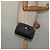 Borsa a spalla in tela a nido d'ape PVC nera Auth BA3916 Christian Dior Nero - vista 18