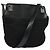 Borsa a Spalla GUCCI in Nylon Pelle Nera Argento 001 3307 Auth bs27066 Nero