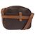 Céline Borsa a Spalla in Tela Macadam CELINE in Pelle PVC Marrone Oro Auth 128661 D'oro